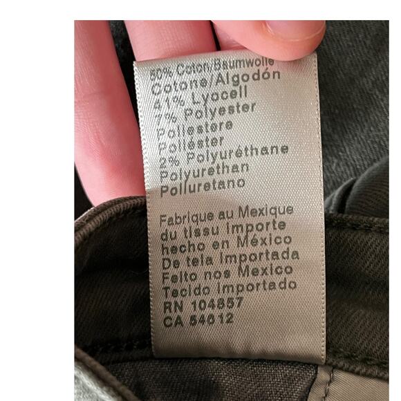 Adriano Goldschmied Jeans The Prima ankle olive size 24 - Picture 7 of 7